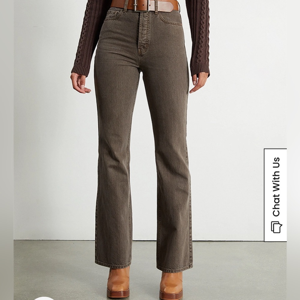 Pacsun Brown Highwaisted Bootcut Jeans Size 26